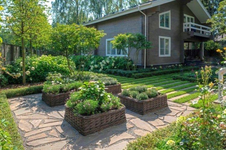Як зорово збільшити площу ділянки - Ландшафтний дизайн дачної ділянки