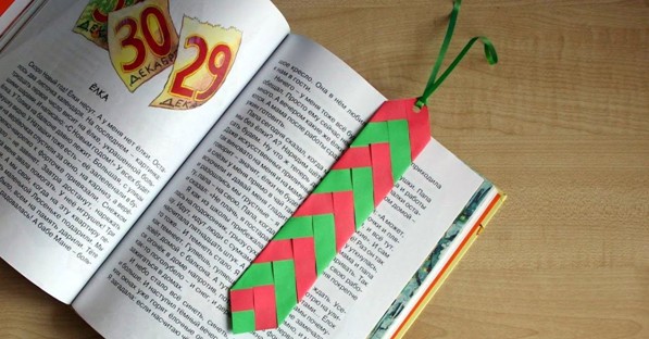 Закладка для книг своїми руками з паперу для дітей + шаблони32