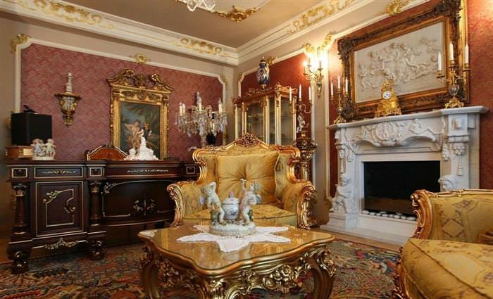 Стиль бароко в інтерєрі – історія, основні риси стилю +45 фото