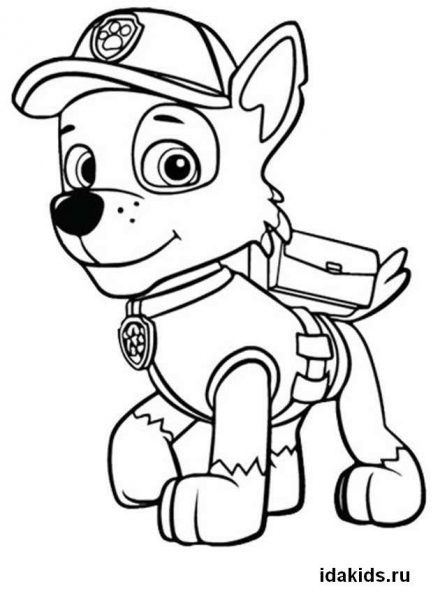 Підбірка розмальовок: &laquo;Щенячий патруль&raquo; (40 фото)