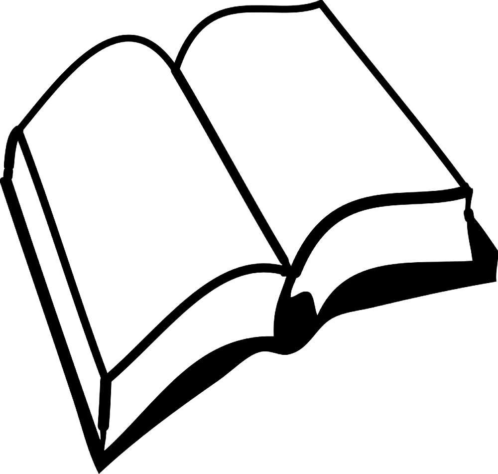 Розмальовка &laquo;Розкрита книга&raquo; (30 фото)