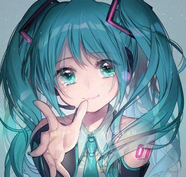 Картинки Miku Hatsune для срисовки (50 картинок)