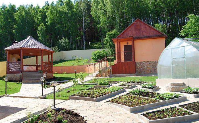 Дизайн ділянки заміського будинку 10 соток своїми руками + фото