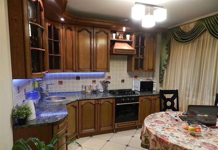 Дизайн кухні 9 м. кв м &ndash; 70 кращих фото ідей і проектів інтерєру