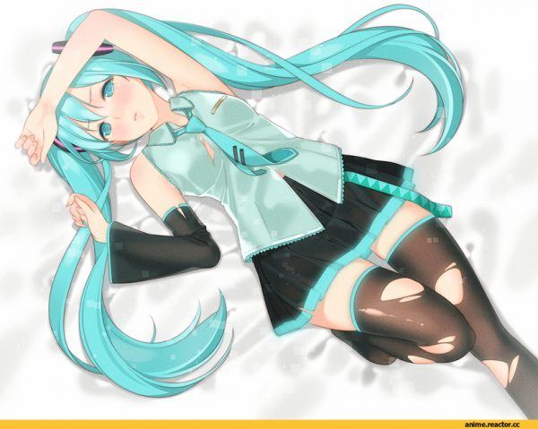 Картинки Miku Hatsune для срисовки (50 картинок)