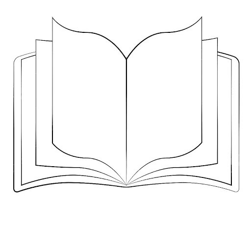 Розмальовка &laquo;Розкрита книга&raquo; (30 фото)