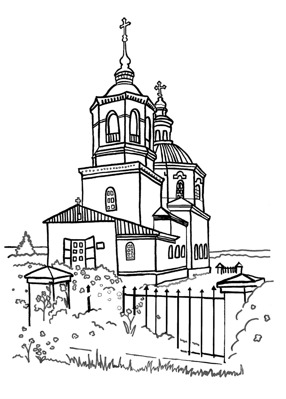 Православні розмальовки для недільної школи (40 фото)