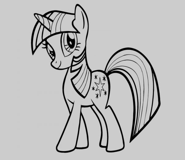 Розмальовка поні (35 картинок)