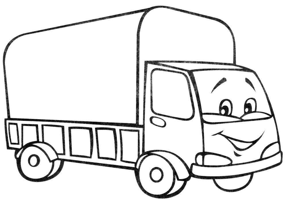 Розмальовка для малюків &laquo;Машинка&raquo; (42 фото)