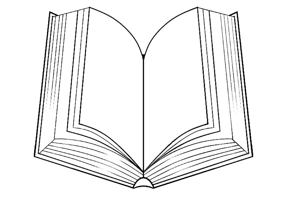 Розмальовка &laquo;Книга&raquo; (37 фото)