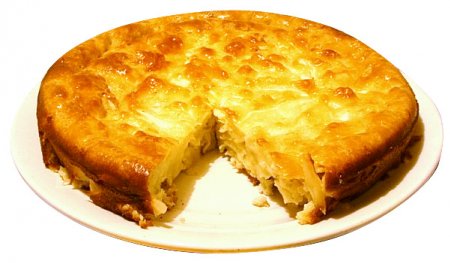 Яблучна шарлотка