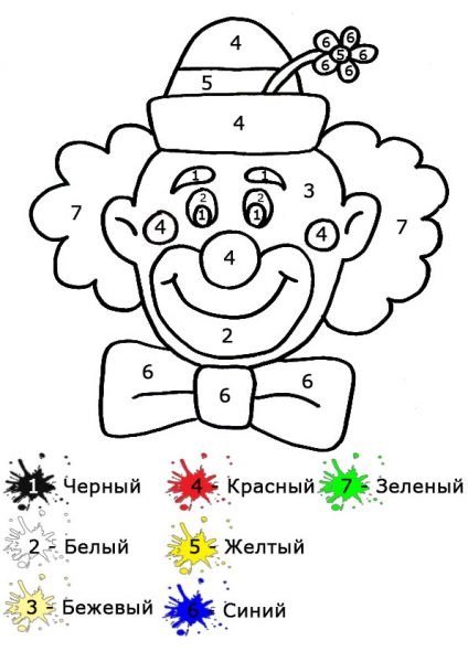 Картинки «Математична розмальовка» (37 фото)