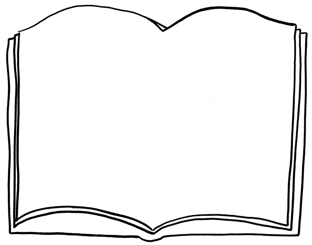 Розмальовка &laquo;Розкрита книга&raquo; (30 фото)