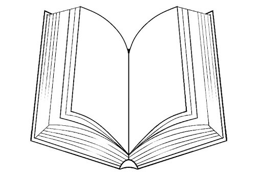 Розмальовка &laquo;Розкрита книга&raquo; (30 фото)