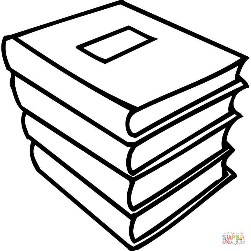 Розмальовка &laquo;Книги&raquo; (23 фото)