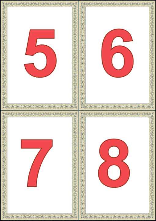 Цифри для срисовки (31 фото)