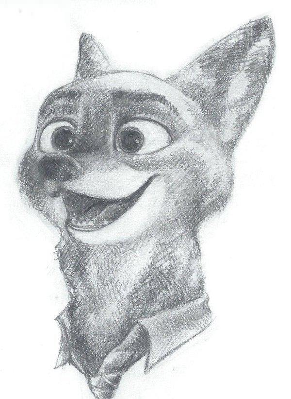 Картинки для срисовки з Зверополиса (24 фото)