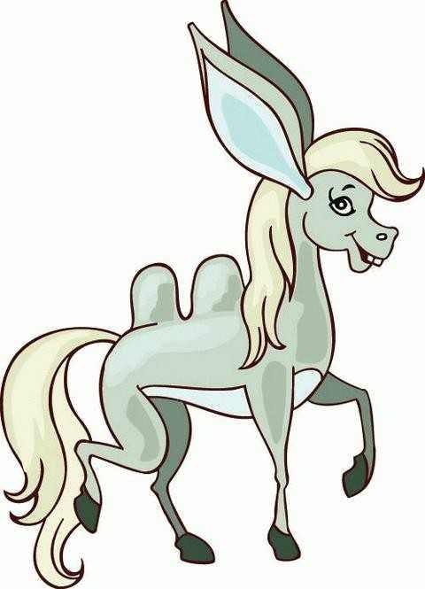 Картинки для срисовки &laquo;Коник-горбоконик&raquo; (17 фото)