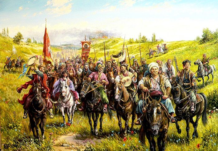 Картинки козаків для срисовки (20 фото)