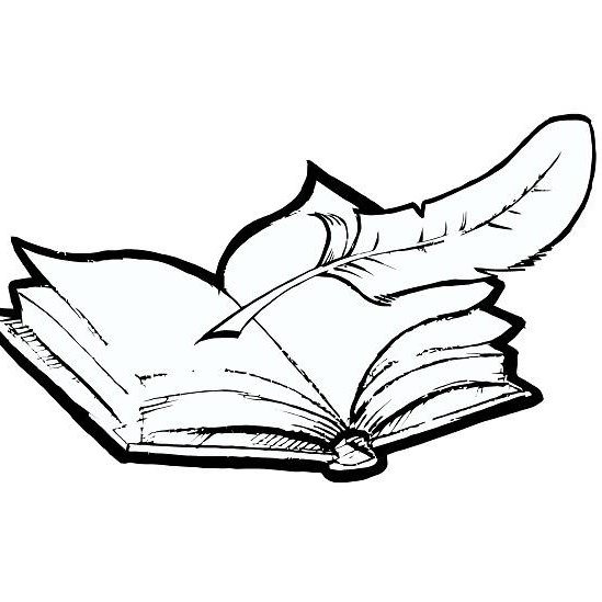 Розмальовка &laquo;Розкрита книга&raquo; (30 фото)