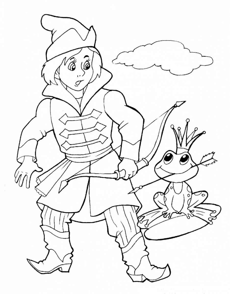 Розмальовки &laquo;Казки&raquo; (24 фото)