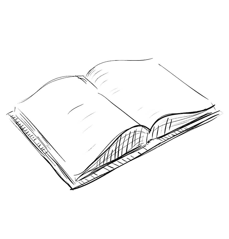 Розмальовка &laquo;Книга&raquo; (37 фото)