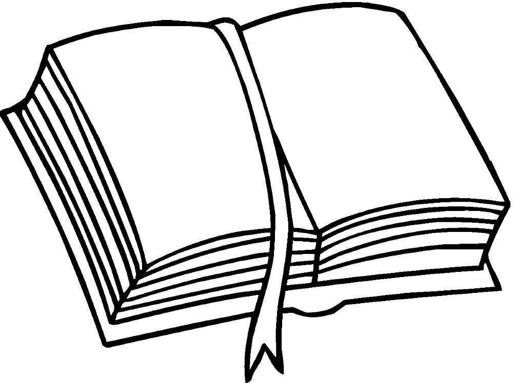 Розмальовка &laquo;Розкрита книга&raquo; (30 фото)