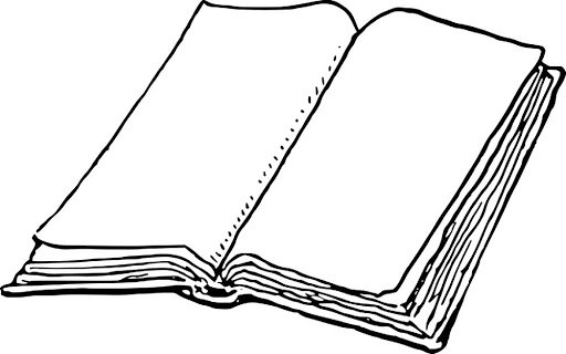 Розмальовка &laquo;Розкрита книга&raquo; (30 фото)
