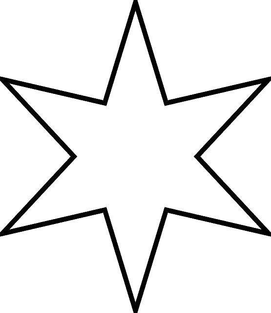 Розмальовка &laquo;Зірка&raquo; (34 фото)