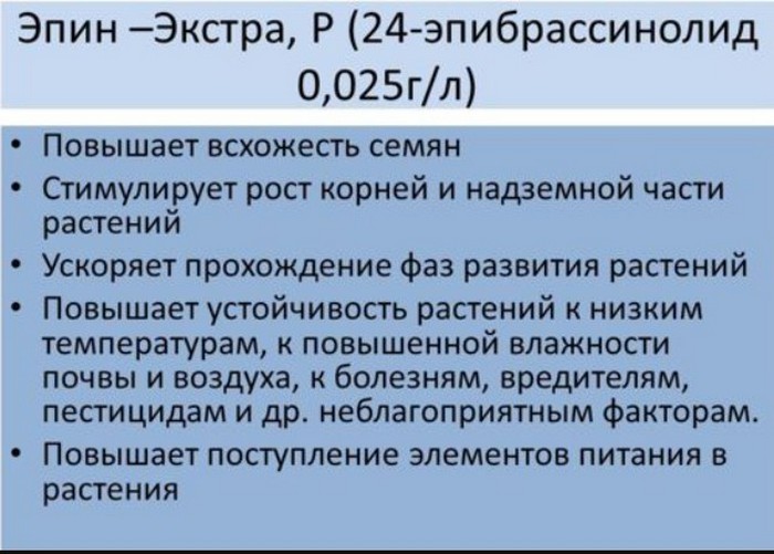 &laquo;Епін&raquo; для рослин &ndash; опис та інструкція із застосування &laquo;чуда-засобу&raquo;