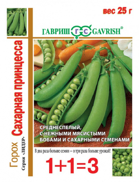 Види та сорти гороху з фото та описом