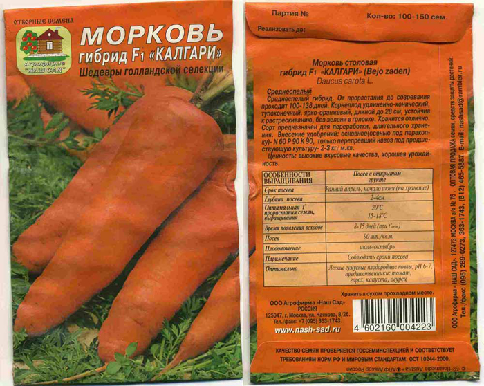 Морква &ndash; 75 сортів 2024 року: опис з фото