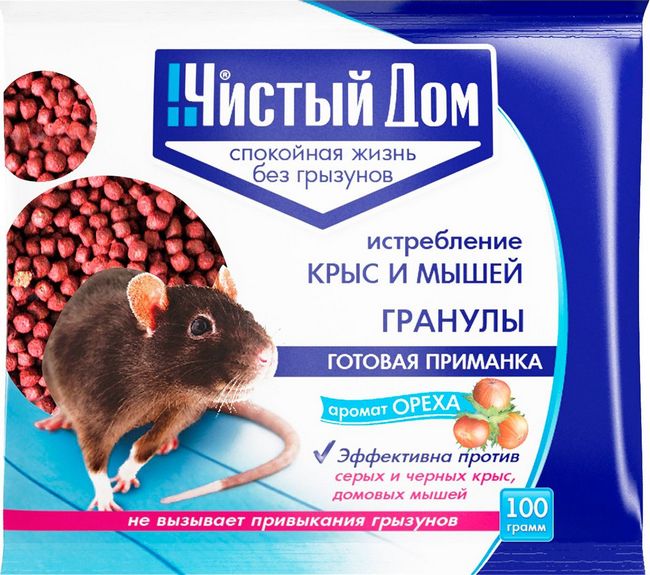 Ефективні засоби для щурів та мишей