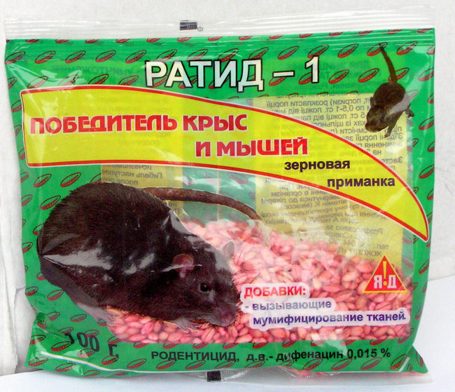 Ефективні засоби для щурів та мишей
