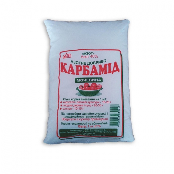 Карбамід (сечовина) - застосування в саду та городі, інструкція