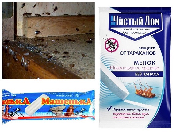 Димові шашки для знищення тарганів