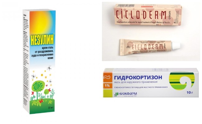Засоби для зняття набряку та почервоніння від укусів комарів у дитини та дорослої