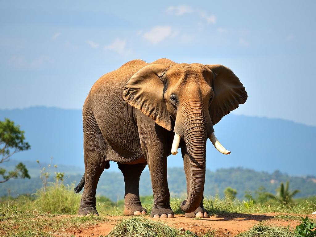 Asian elephant Азійський слон