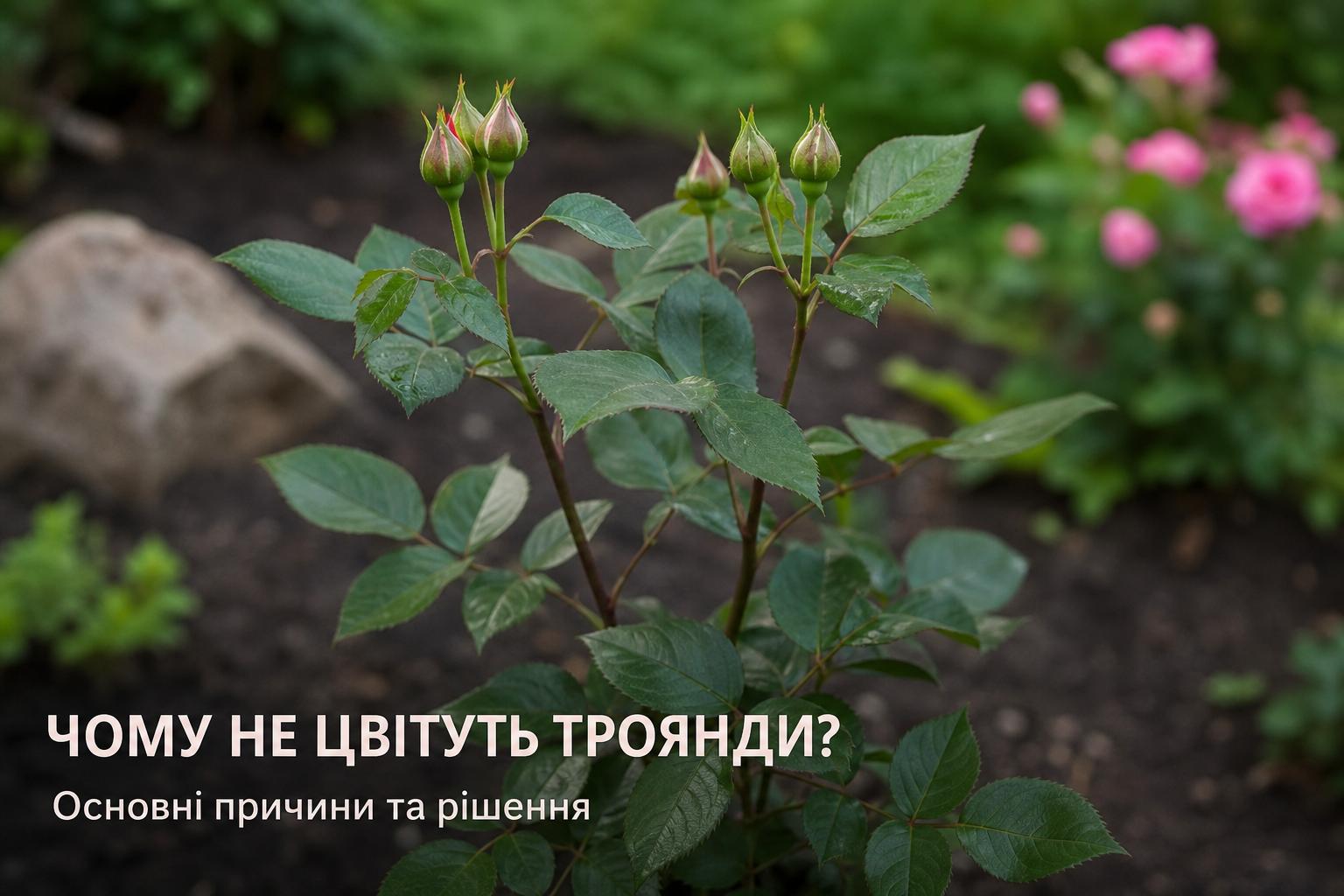 Чому троянди не цвітуть і як повернути їм пишність