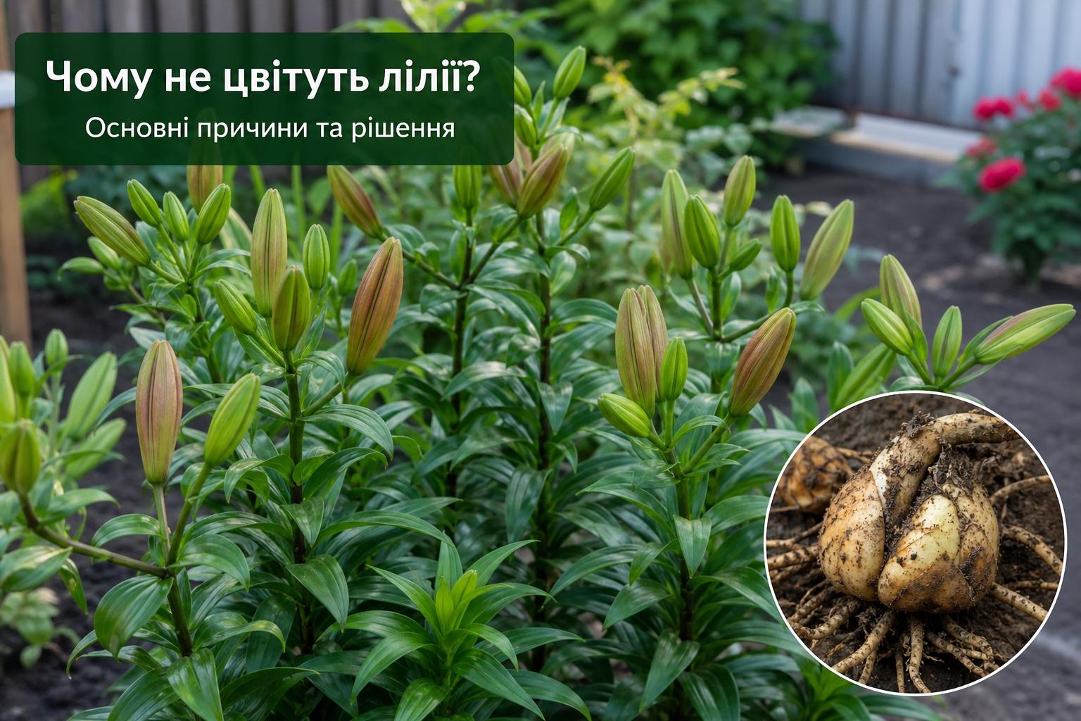 Чому не цвітуть лілії і як повернути квітам життя