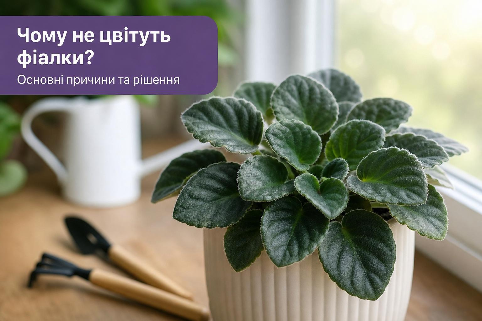 Чому не цвітуть фіалки, що робити, основні причини. Коли варто звернутися до фахівця або замінити рослину