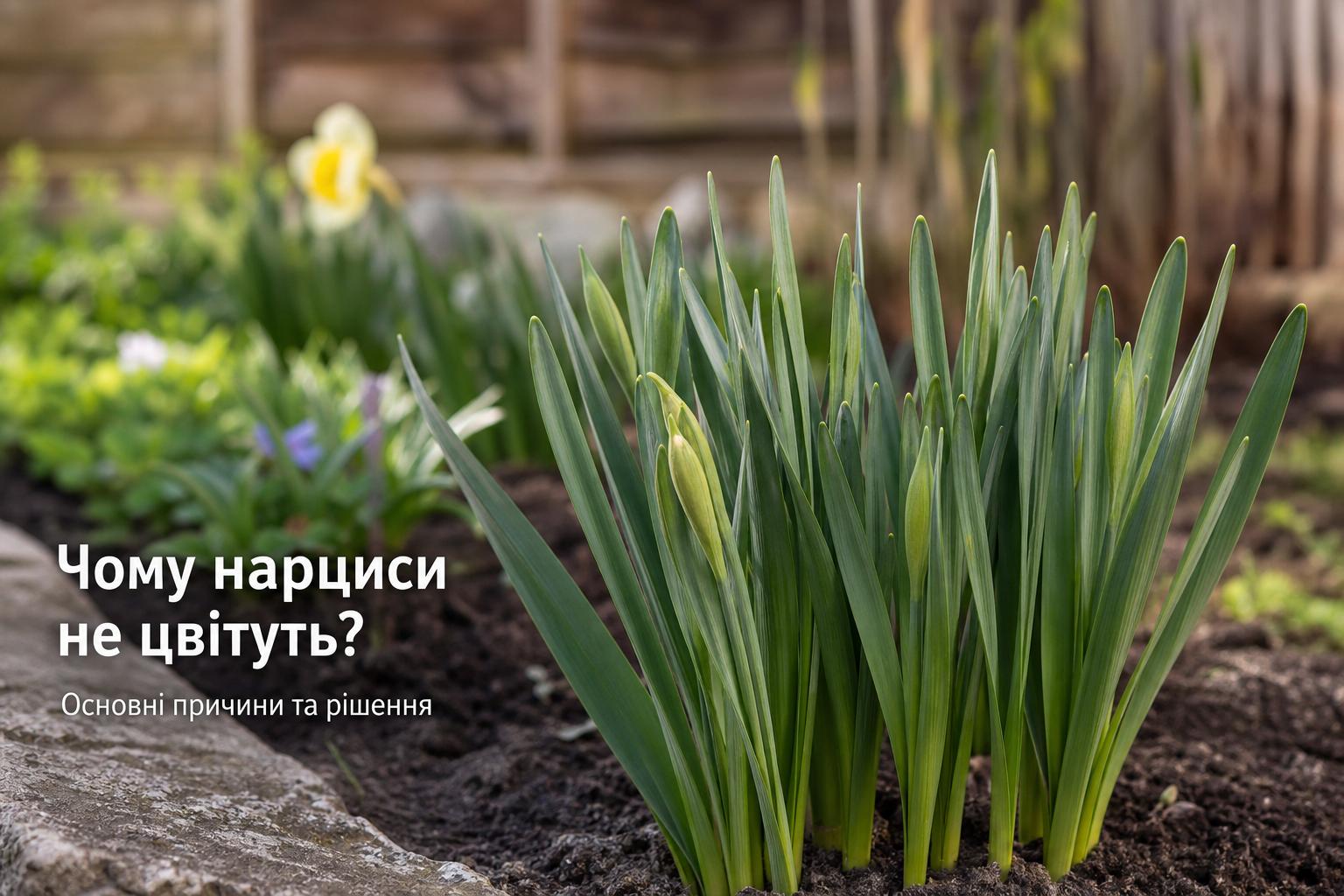 Чому не цвітуть нарциси, що робити, основні причини. Що робити якщо нарциси не цвітуть: план на сезон