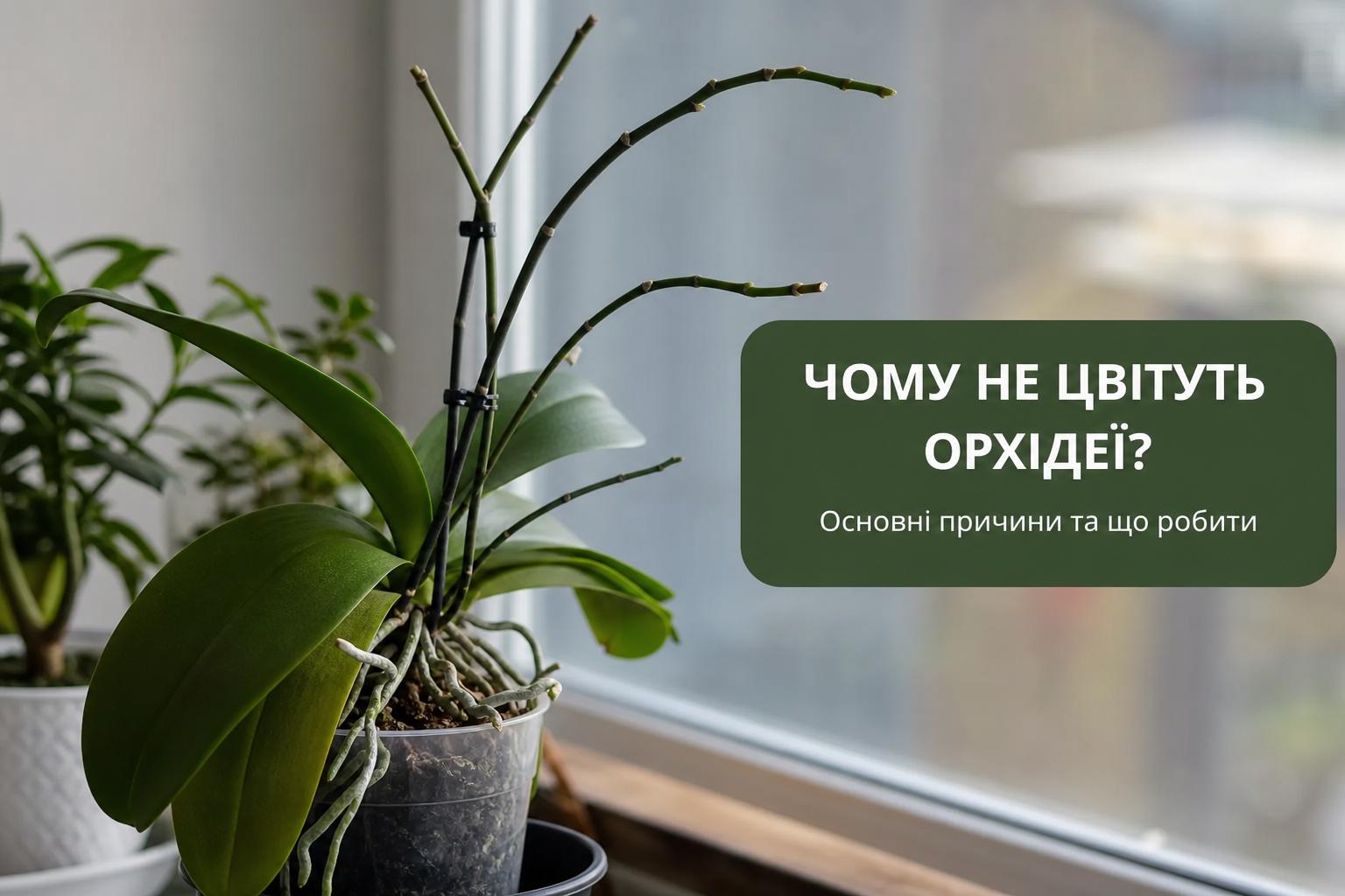 Чому ваші орхідеї мовчать: як розпізнати причини і повернути квіти