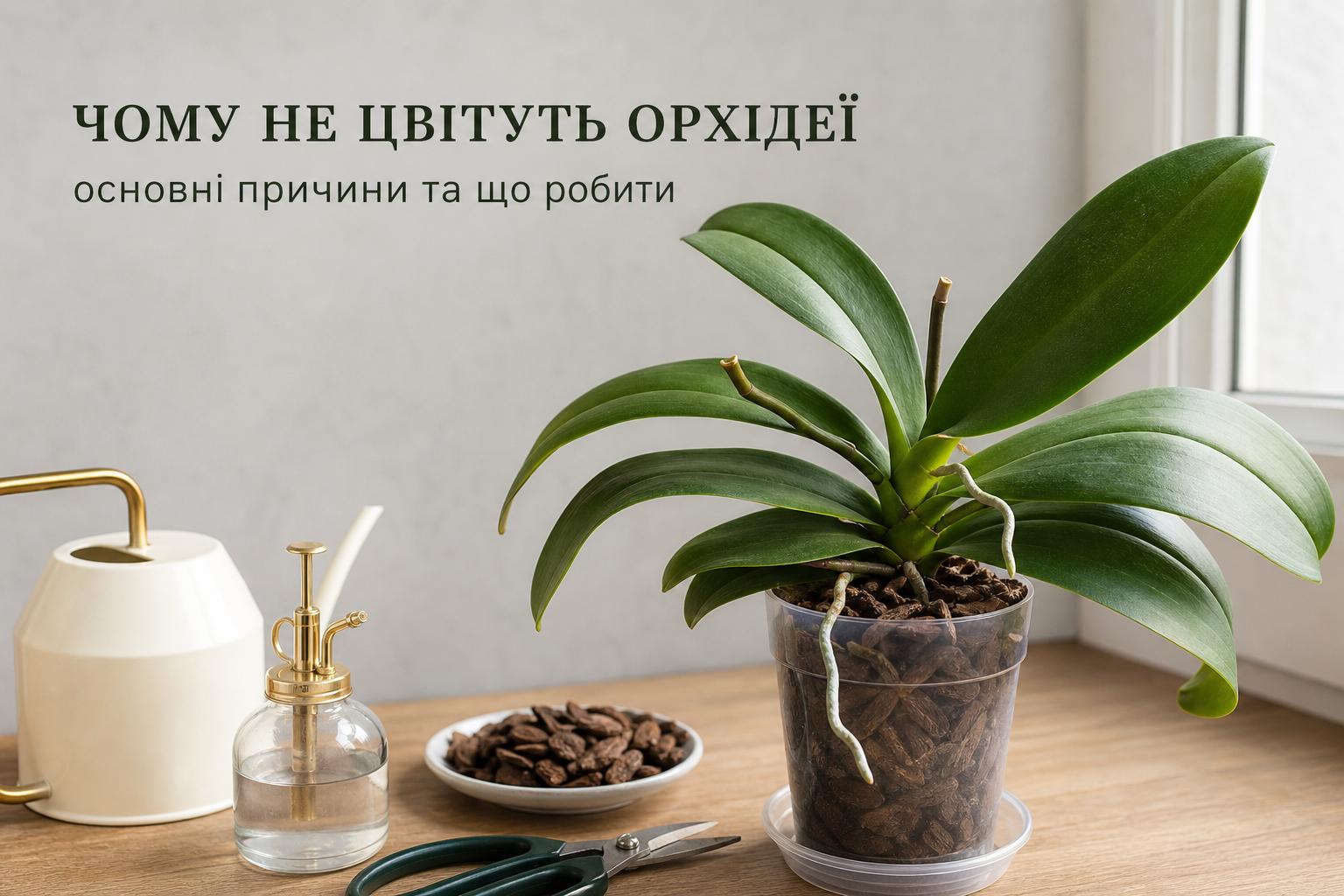 Чому не цвітуть орхідеї, що робити, основні причини. Що насправді означає «не цвіте»
